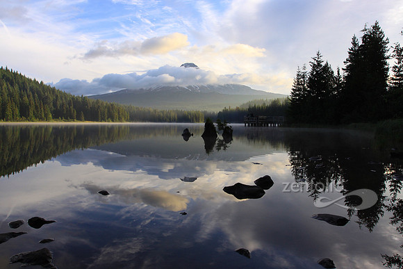 Sunrise reflections
