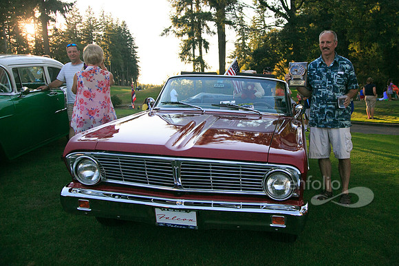 '65 Red Ford Falcon